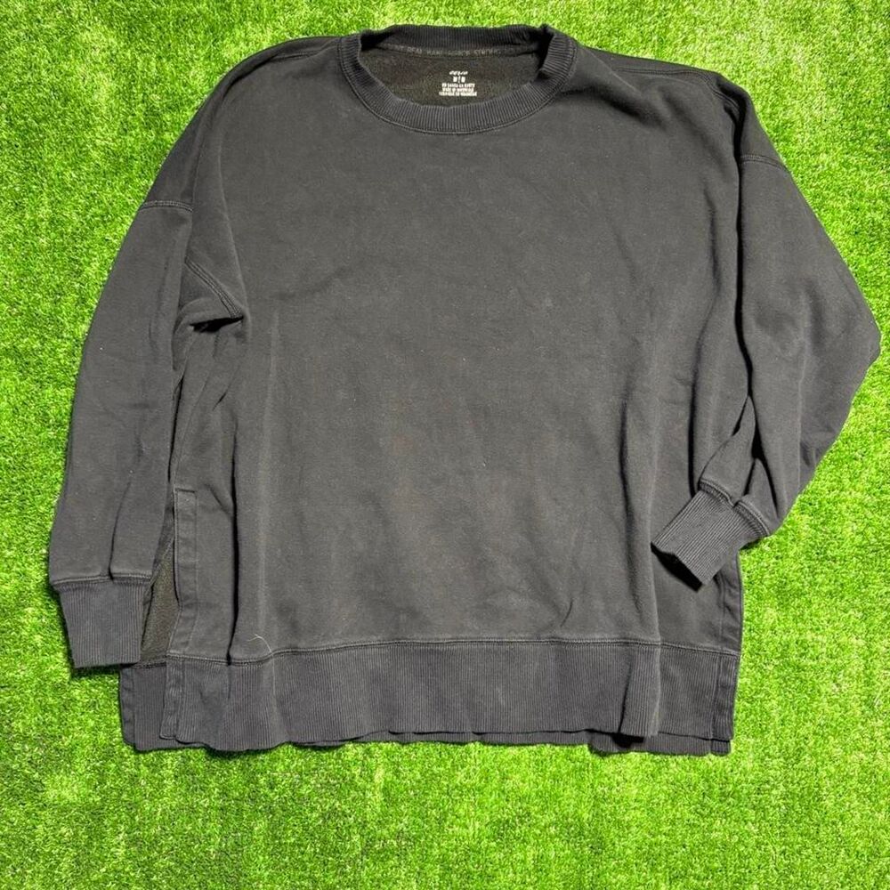 Aerie Women's Navy and Black Sweatshirt